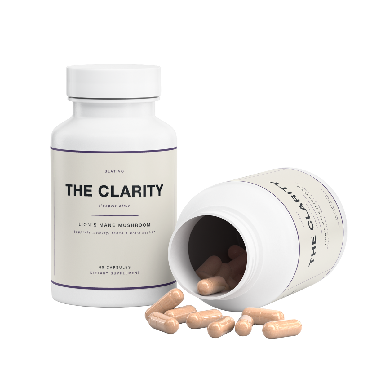 The Clarity - Lion's Mane bottles